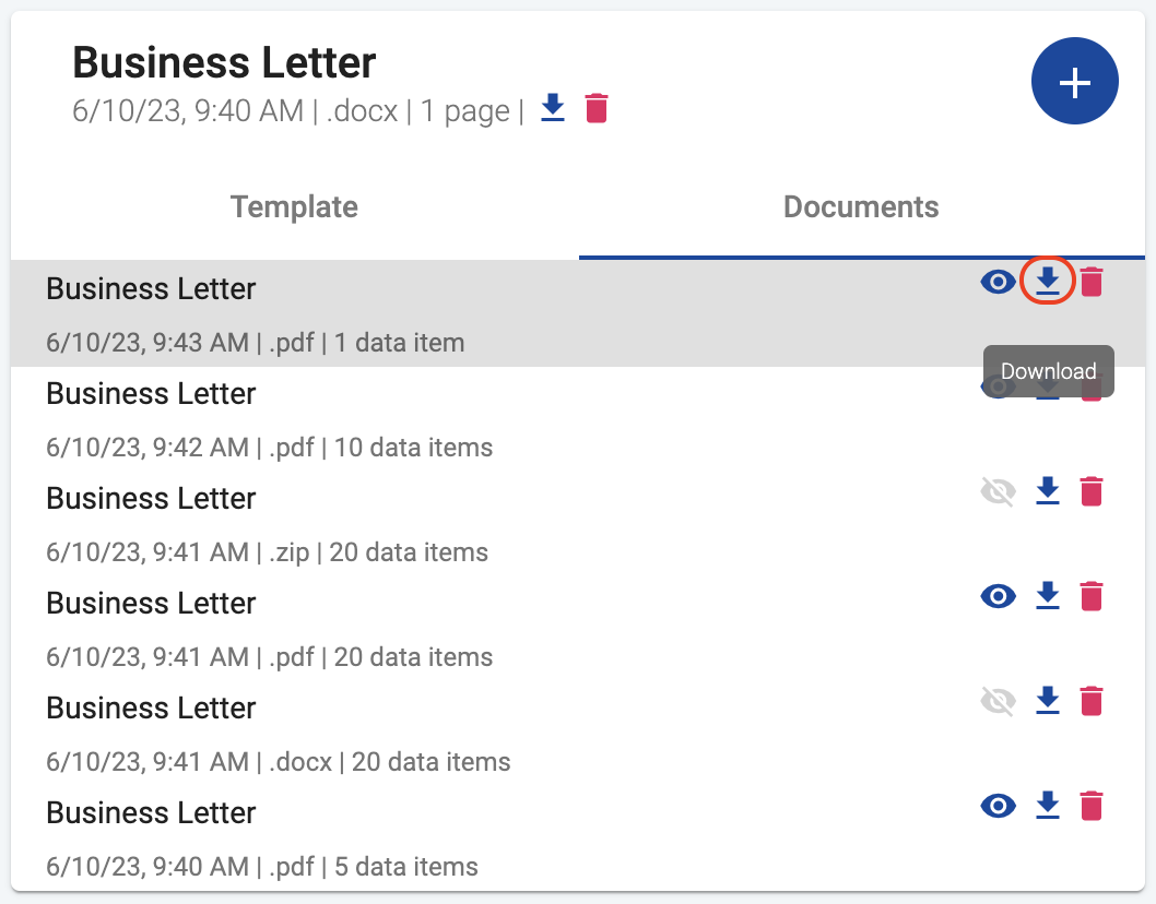 Download document